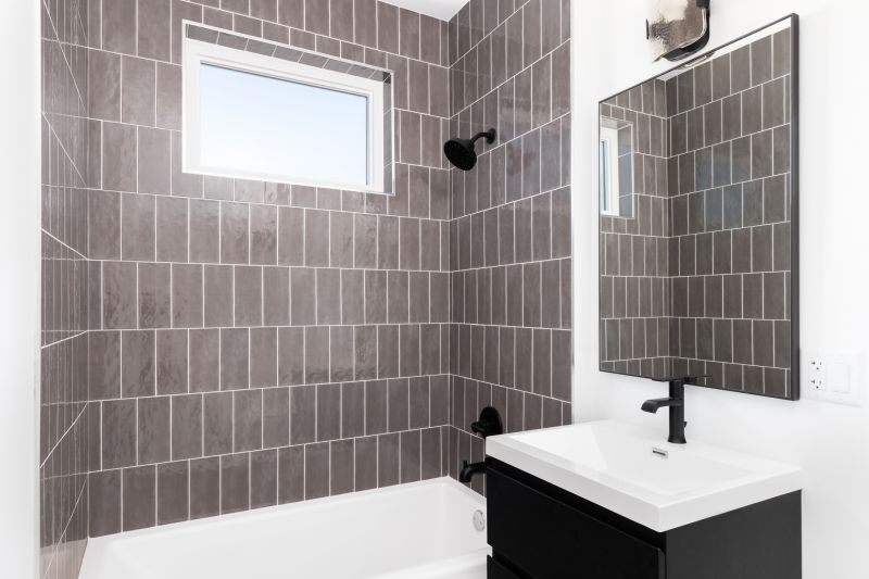 Contemporary Bathroom Walls